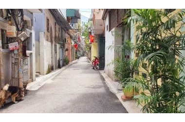 Nhá Đẹp Ngõ Thóng Thoáng Phố Trương Định 27m,5 Tầng, 2,45 Tỷ